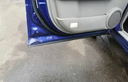 Дверь передняя левая для Nissan X-Trail 2004 года на фотографиях