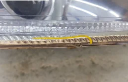 Фара ксенон левая для Skoda Octavia 2004 года на фотографиях