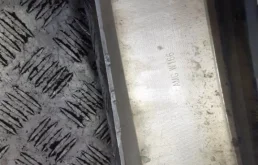 Бампер задний для Mercedes-Benz M class 2013 года на фотографиях