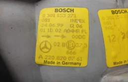 Фара ксенон левая для Mercedes-Benz S class 2000 года на фотографиях