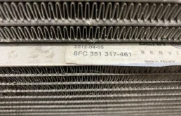 Кассета радиаторов для Volkswagen Touareg 2005 года на фотографиях