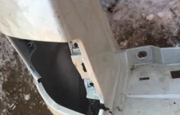 Бампер задний для Toyota Land Cruiser 2021 года на фотографиях