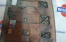 Спойлер переднего бампера для Nissan X-Trail 2018 года на фотографиях