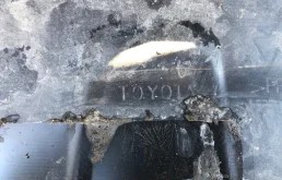 Бампер передний для Toyota Land Cruiser 2009 года на фотографиях