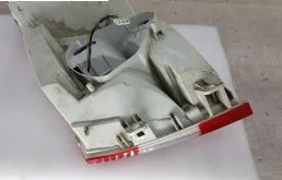 Фонарь левый для Skoda Octavia 2009 года на фотографиях