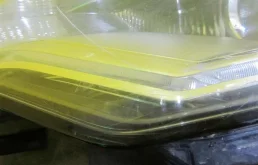 Фара левая для Audi A6 2010 года на фотографиях