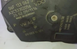 Дроссельная заслонка для Volkswagen Tiguan 2009 года на фотографиях