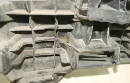 Усилитель переднего бампера для Kia Rio 2017 года на фотографиях