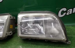 Фара ксенон левая для Mercedes-Benz S class 1996 года на фотографиях