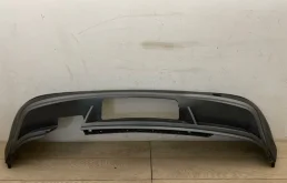 Фартук (спойлер) заднего бампера для Volkswagen Tiguan 2016 года на фотографиях