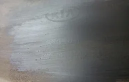 Фартук переднего бампера для Kia Rio 2015 года на фотографиях