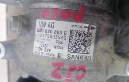 Компрессор кондиционера для Skoda Octavia 2015 года на фотографиях