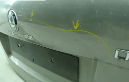 Крышка багажника для Skoda Octavia 2003 года на фотографиях