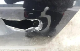 Дверь передняя левая для Nissan X-Trail 2014 года на фотографиях