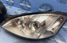 Фара ксенон левая для Mercedes-Benz S class 2008 года на фотографиях
