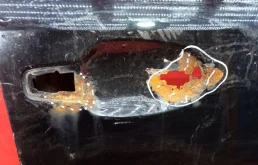 Дверь передняя правая для Toyota Land Cruiser 2014 года на фотографиях