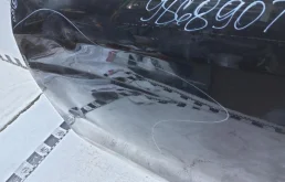 Дверь передняя левая для Nissan Almera 2018 года на фотографиях