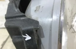 Противотуманка (ПТФ) передняя левая для Toyota Land Cruiser 2014 года на фотографиях