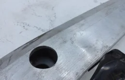 Усилитель переднего бампера для Toyota Land Cruiser 2012 года на фотографиях