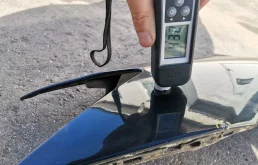 Крыло левое для Mercedes-Benz S class 2012 года на фотографиях