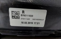 Фара ксенон левая для Hyundai Tucson 2017 года на фотографиях