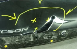 Дверь багажника для Hyundai Tucson 2021 года на фотографиях