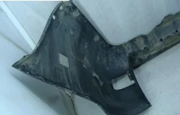 Бампер задний для Toyota Land Cruiser 2021 года на фотографиях