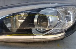 Фара левая для Kia Cerato 2014 года на фотографиях