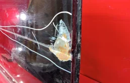 Дверь задняя правая для Lexus RX 2005 года на фотографиях