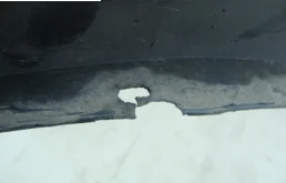 Расширитель арок передний левый для BMW X3 2016 года на фотографиях