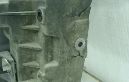 Панель радиатора (телевизор) для Volkswagen Polo 2018 года на фотографиях