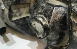 Противотуманка (ПТФ) передняя левая для Skoda Octavia 2012 года на фотографиях