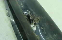 Усилитель переднего бампера для Toyota Land Cruiser 2018 года на фотографиях