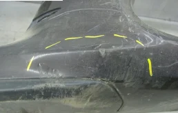 Бампер передний для Porsche Panamera 2010 года на фотографиях