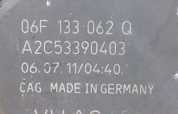 Дроссельная заслонка для Audi A4 2012 года на фотографиях