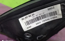 Стекла и зеркала для Volkswagen Tiguan 2014 года на фотографиях