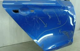 Дверь задняя правая для Hyundai Solaris 2022 года на фотографиях