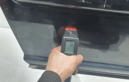 Дверь передняя левая для Nissan X-Trail 2001 года на фотографиях