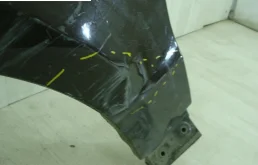 Крыло левое для Audi Q5 2012 года на фотографиях