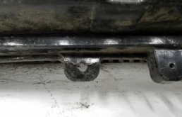 Усилитель заднего бампера для Hyundai Tucson 2021 года на фотографиях