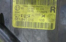 Фары для Skoda Octavia 2015 года на фотографиях