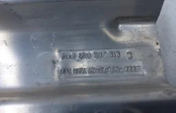 Усилитель переднего бампера для Porsche Macan на фотографиях