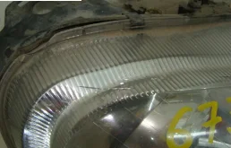 Фары для Mercedes-Benz S class 2002 года на фотографиях