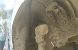 Заднее левое крыло для Renault Duster 2013 года на фотографиях