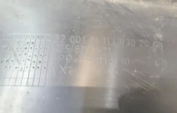 Бампер задний для Skoda Octavia 2005 года на фотографиях