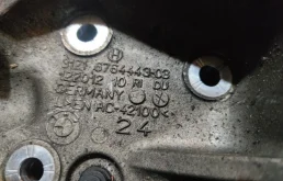 Кулак поворотный левый для BMW 3er 2008 года на фотографиях