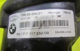 Противотуманка (ПТФ) передняя правая для BMW X3 2015 года на фотографиях