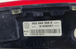 Фонарь внутренний правый для Volkswagen Passat 2019 года на фотографиях