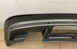 Фартук (спойлер) заднего бампера для Volkswagen Tiguan 2016 года на фотографиях