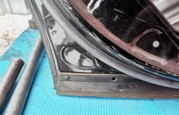 Дверь задняя левая для Mercedes-Benz M class 2007 года на фотографиях